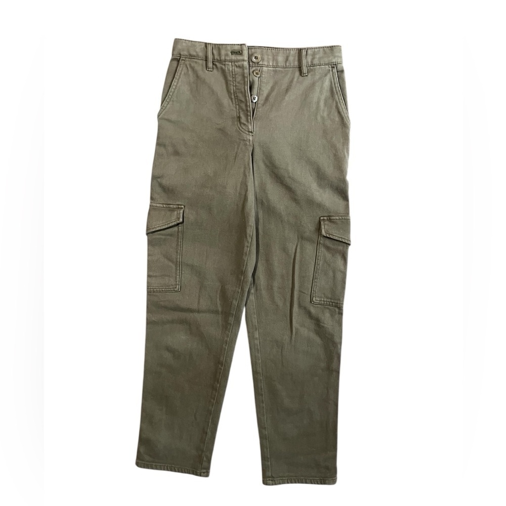 Wilfred Free Brown Cargo Pants | Size 4 | Cotton Blend Utility Style 🤎👖